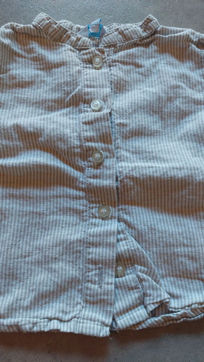 Chemise tex baby 9 12 mois - photo numéro 2