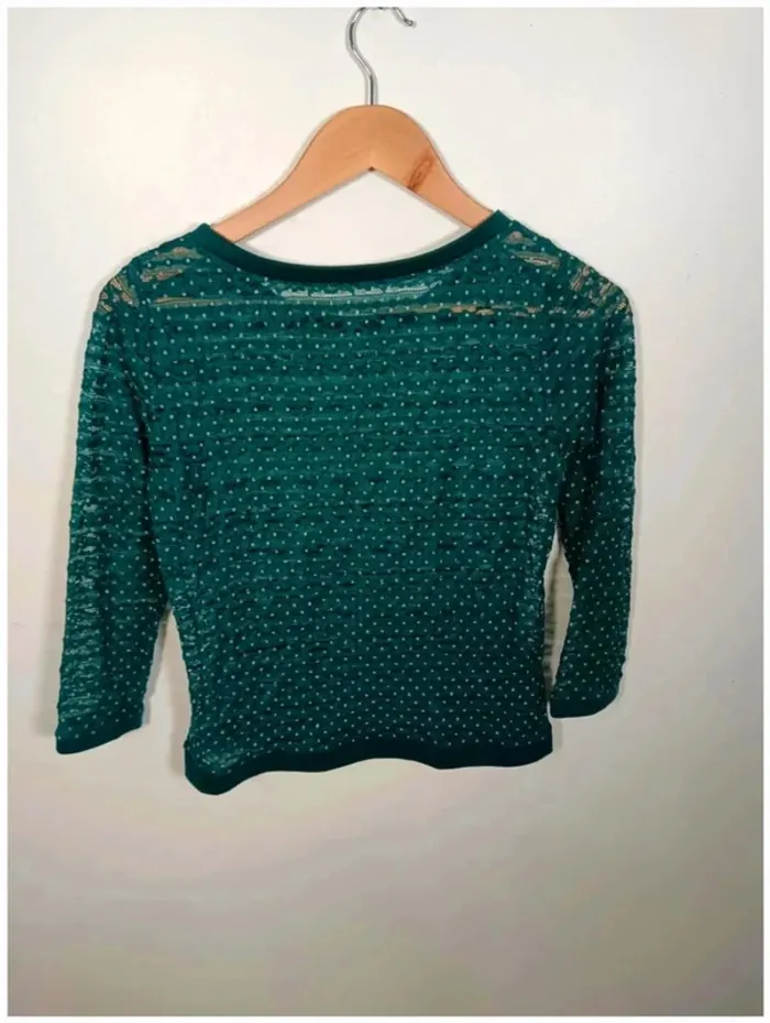 C18 blouse vert promod 36 - photo numéro 2