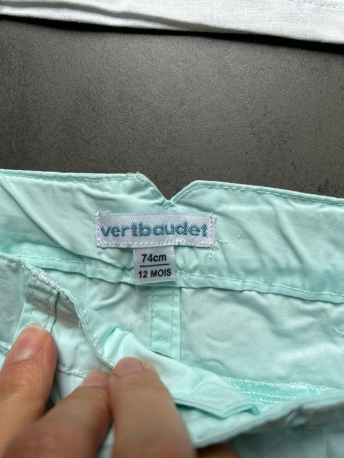 Ensemble 2 articles: t-shirt imitation polo et bermuda été Verbaudet bébé garçon - photo numéro 14