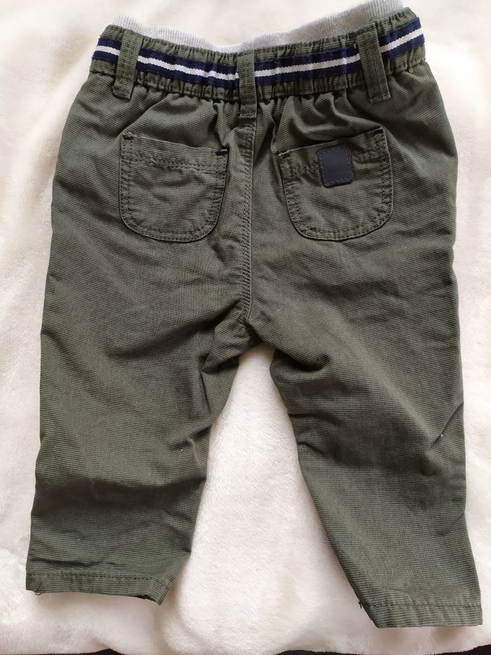 Pantalon kaki obaïbi 6 mois - photo numéro 2