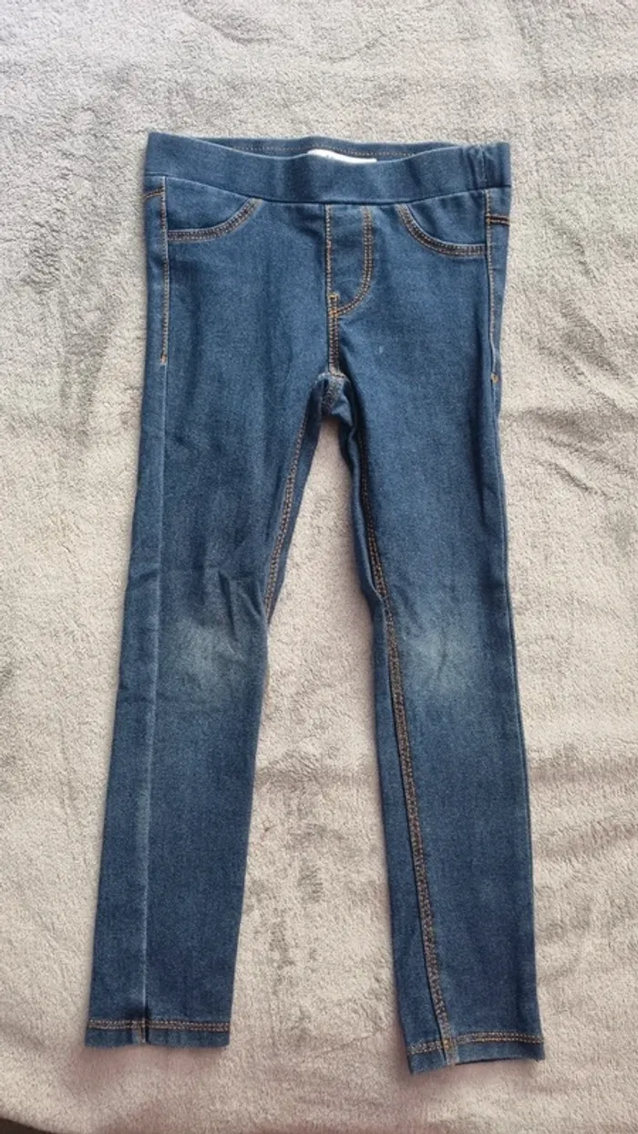 Jeggings bleu taille 5 ans kiabi