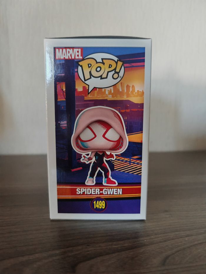 Funko pop spider Gwen édition limitée neuve - photo numéro 4