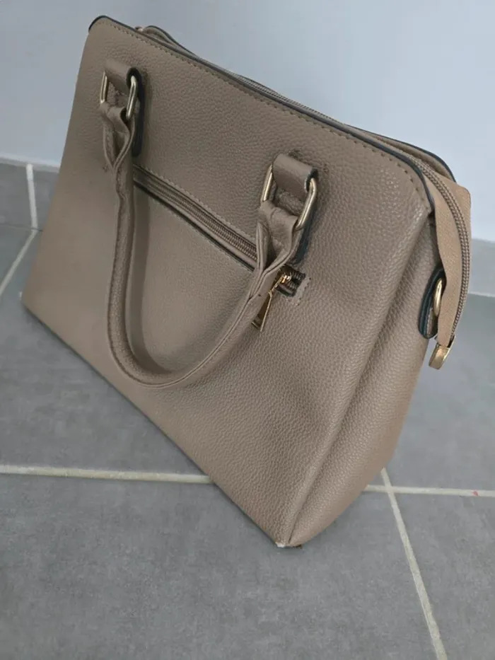 Sac a main beige - photo numéro 2