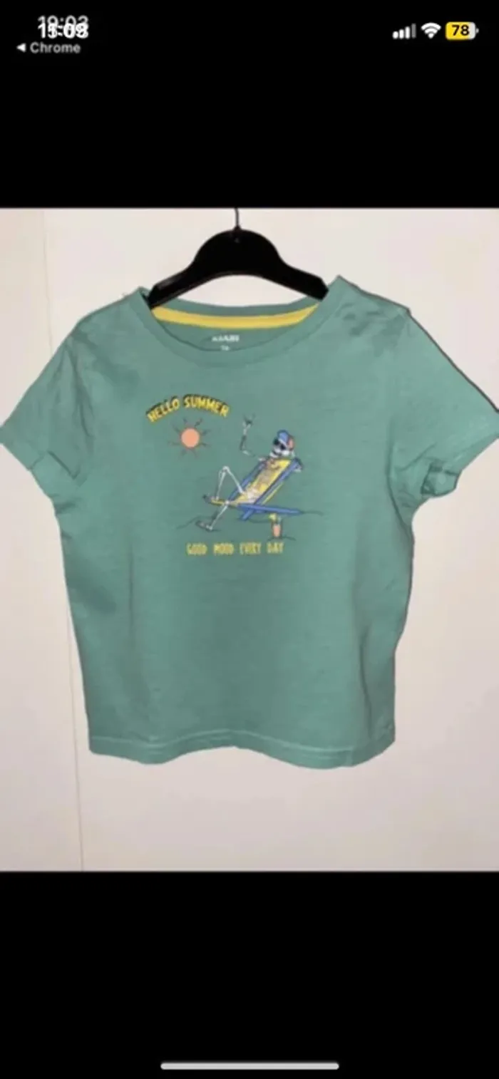 T-shirt kiabi taille 3 ans