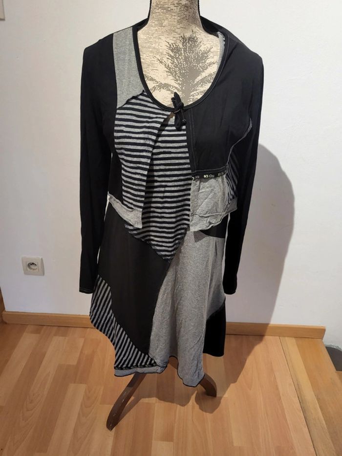Tunique robe + gilet
