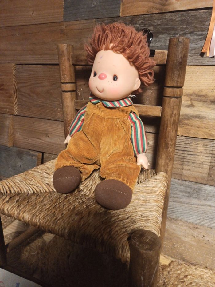 Peluche poupée vintage BE - photo numéro 5