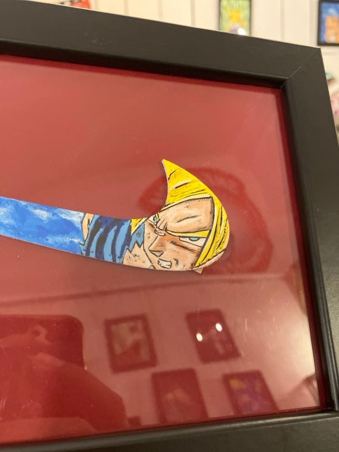 Cadre Swoosh Goku SSJ1 - photo numéro 2