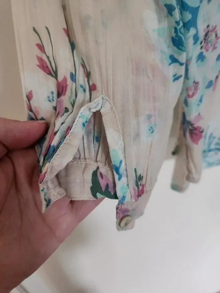 Jolie blouse fleurie Promod taille 40 - photo numéro 6