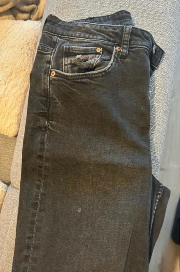 Jean skinny taille haute taille S - photo numéro 2