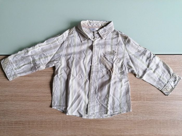 Chemise longue manche 24mois