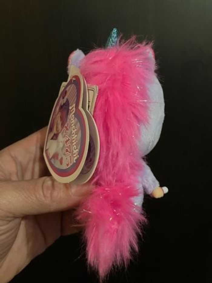 Monchhichi X 475 - Sekiguchi - Licorne senteur fraise - 13 cm- Neuf - Sous blister - photo numéro 5