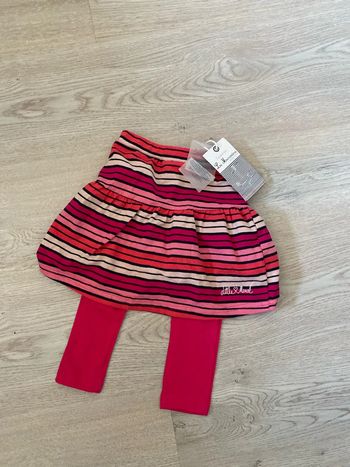 Jupe et legging Little Marcel, la marinière, taille 12 et 18 mois neuf