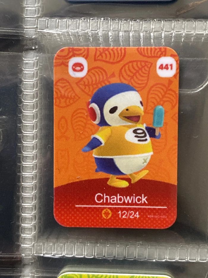 mini carte amiibo chabwick