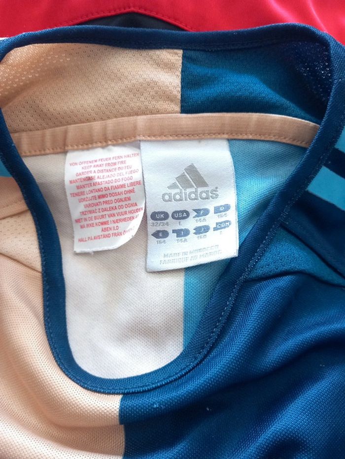 Maillot adidas marseille taille 14ans - photo numéro 3