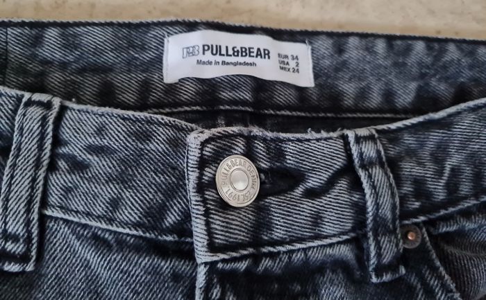 Jean droit pull&bear taille xs34 - photo numéro 7