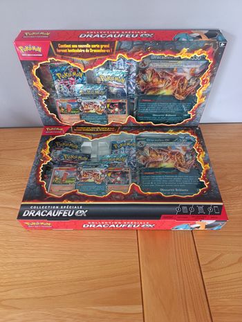 Lot de 2 Coffrets collection spécial Dracaufeu