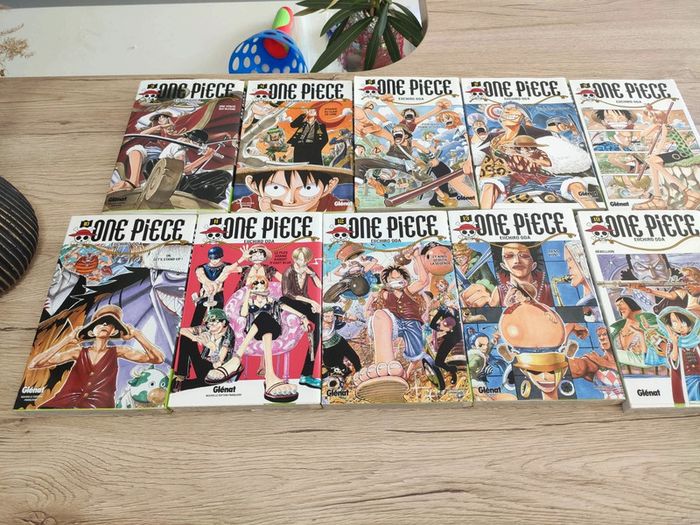 Lot 11 manga one piece édition glenat - photo numéro 2