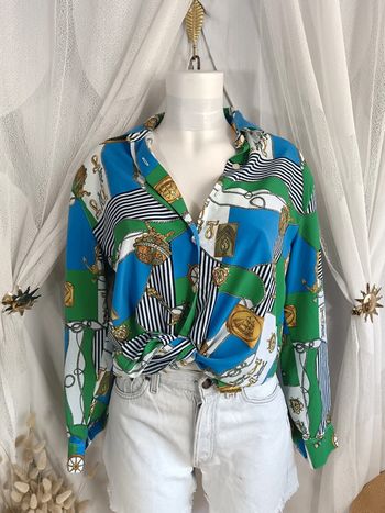 Burberrys | Chemise motif marin |   t. 38