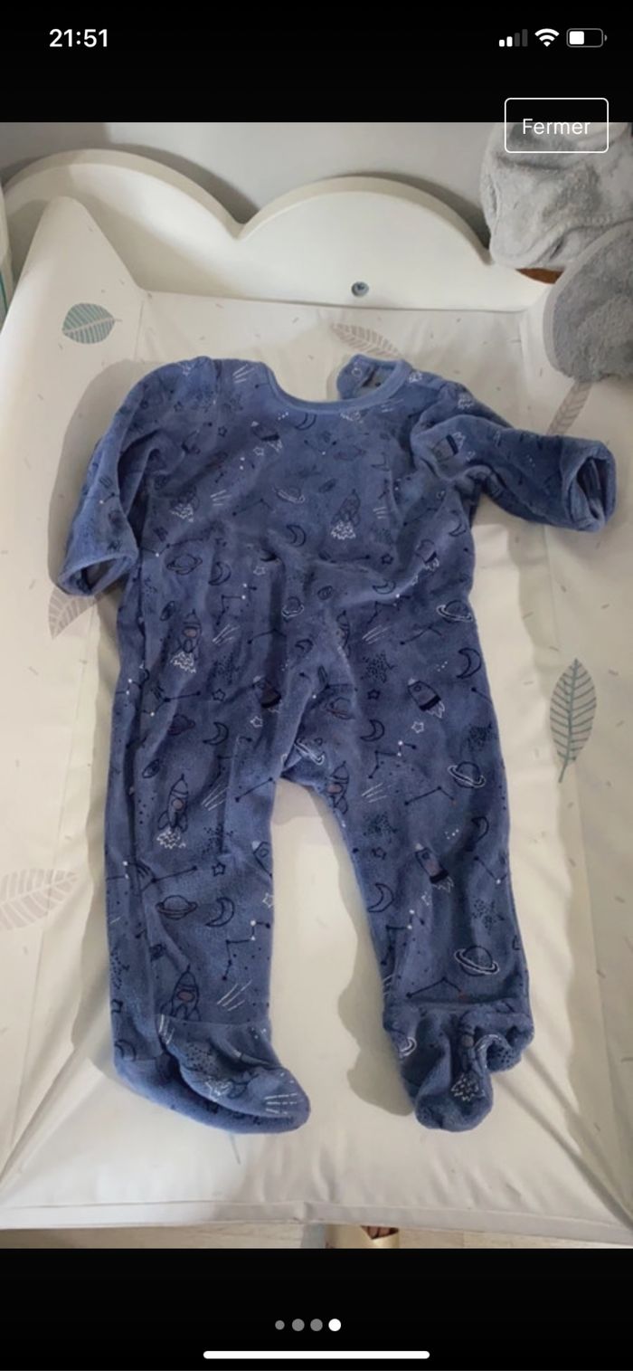 Pyjamas hiver 6 mois - photo numéro 4