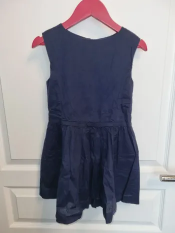 Robe bleu marine jacadi 4A