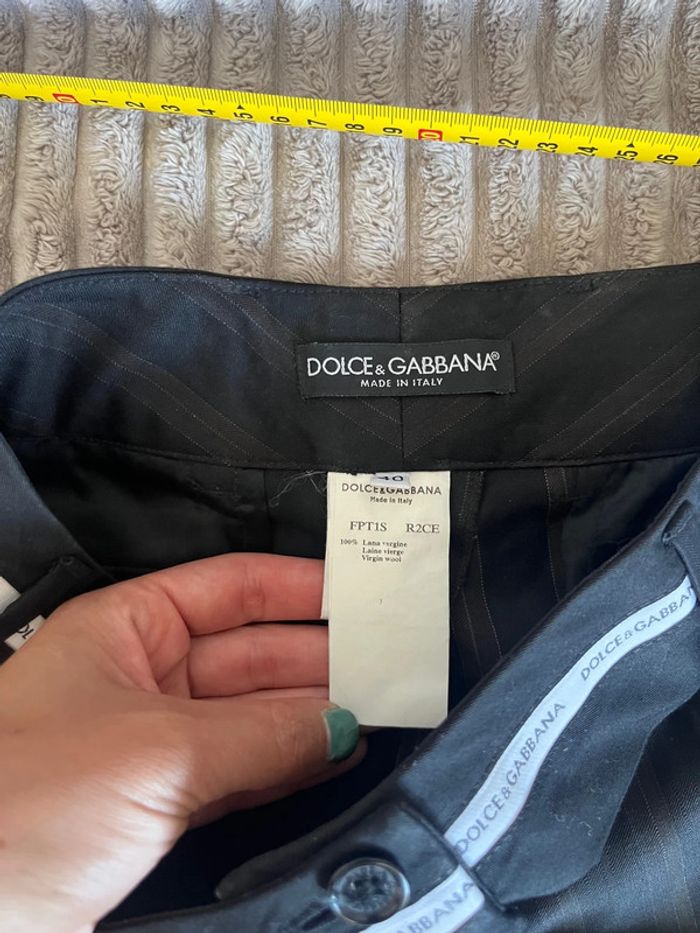 Pantalon Dolce & Gabbana rayé – Taille 40, coupe élégante - photo numéro 7