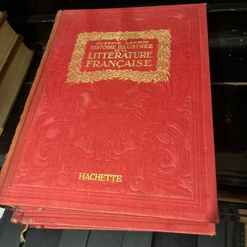 Encyclopédie hachette littérature française 1923