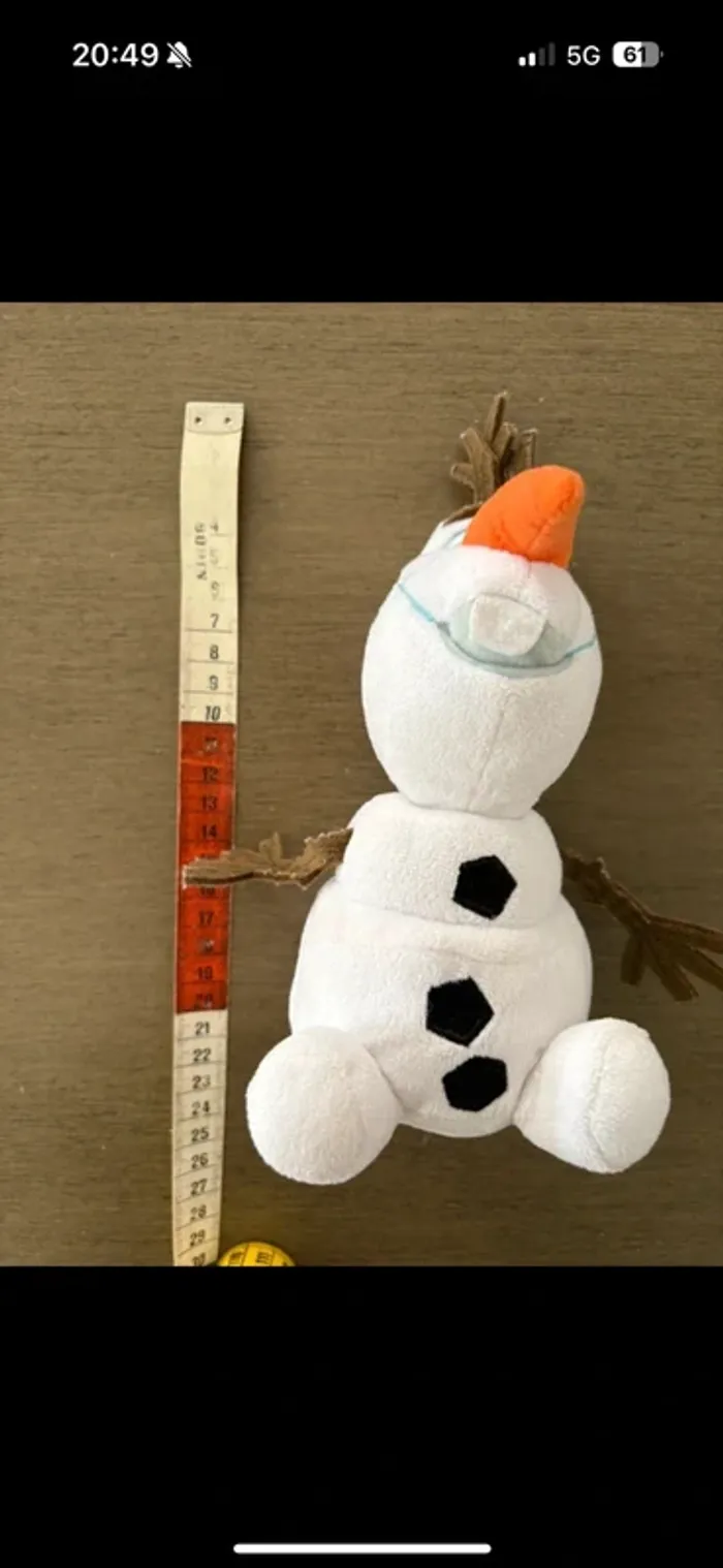 Peluche Disney Olaf Reine des neiges - photo numéro 18