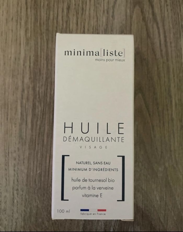 Huile démaquillante
