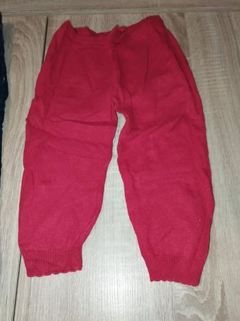 Pantalon rouge Jacadi 24mois