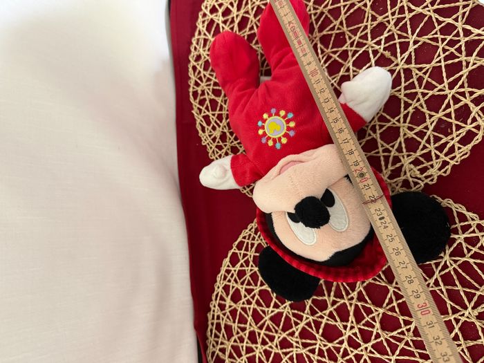 Disney Mickey la souris Peluche pyjama rouge 25 cm - photo numéro 5