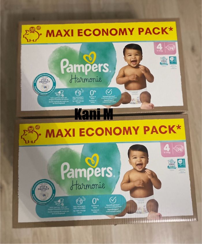 Pampers taille 4