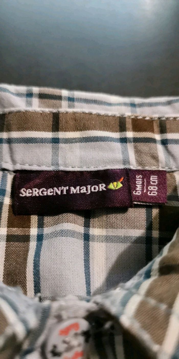 Chemise sergent major 6 mois - photo numéro 4