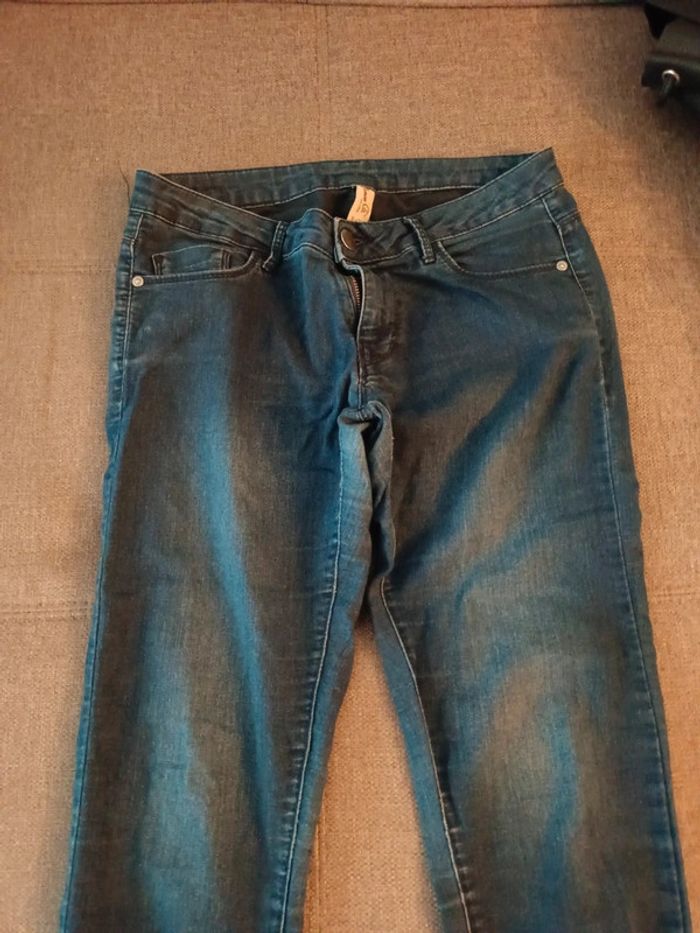 Lot de 5 jeans femme taille 38 - photo numéro 10