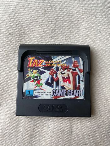 Jeu Sega Game Gear Taz in escape from mars