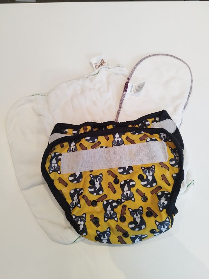 Couche lavable Bum Diapers et 2 inserts