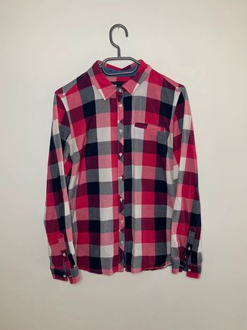 Chemise manches longues à carreaux femme Tommy Hilfiger