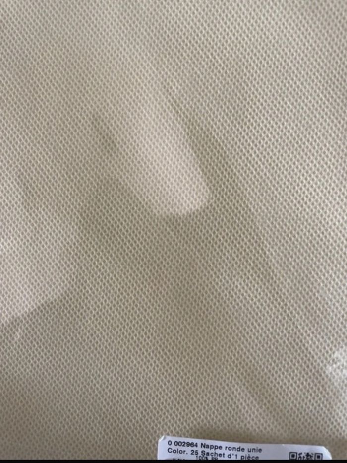 Nappe ronde intissé - photo numéro 2