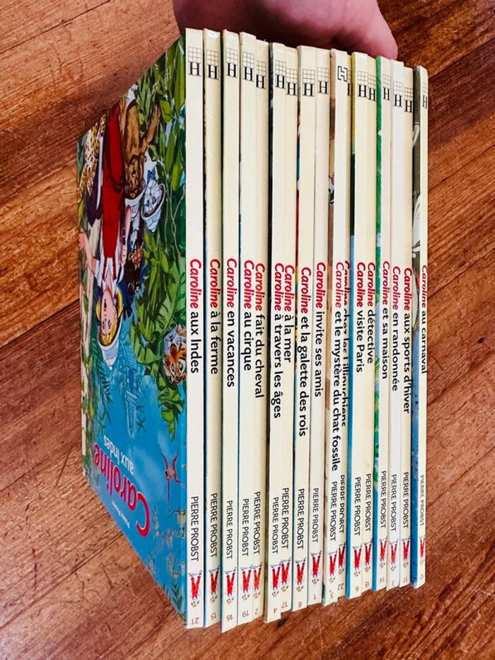 Lot exceptionnel de 17 livres Caroline très bon état albums bd Hachette - photo numéro 6