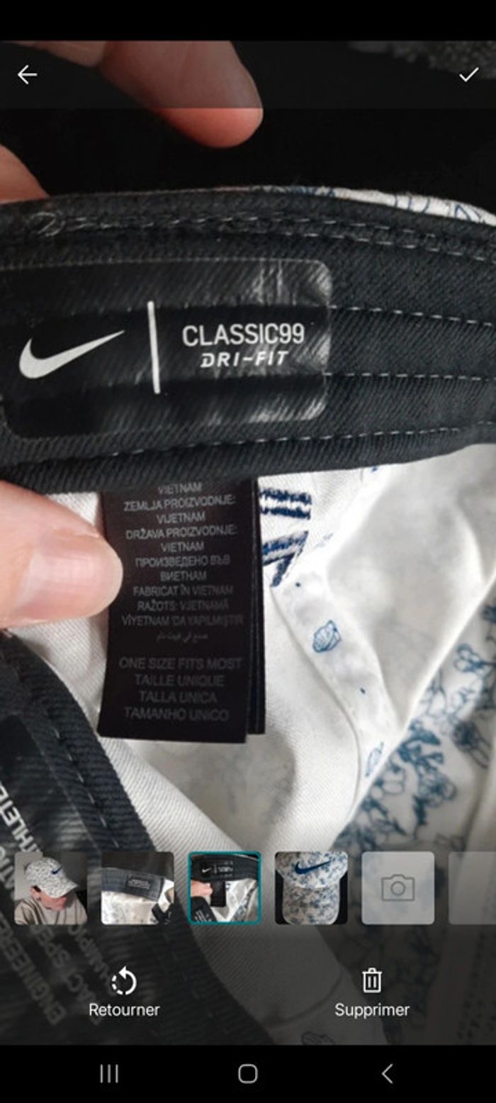 Casquette nike - photo numéro 3