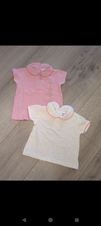 Lot de 2 t shirt fille
