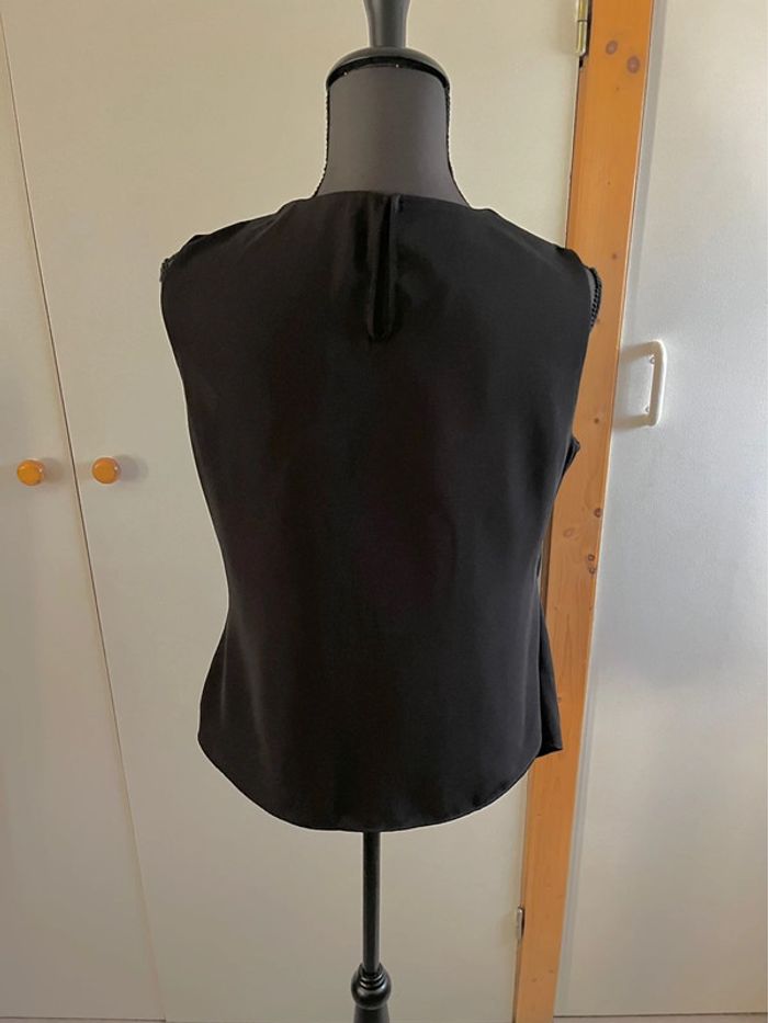 Top noir Zara taille M 38 - photo numéro 2