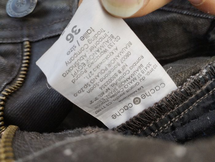 Jeans effet ciré - photo numéro 2