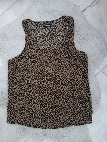 Débardeur léopard femme taille M Jennyfer