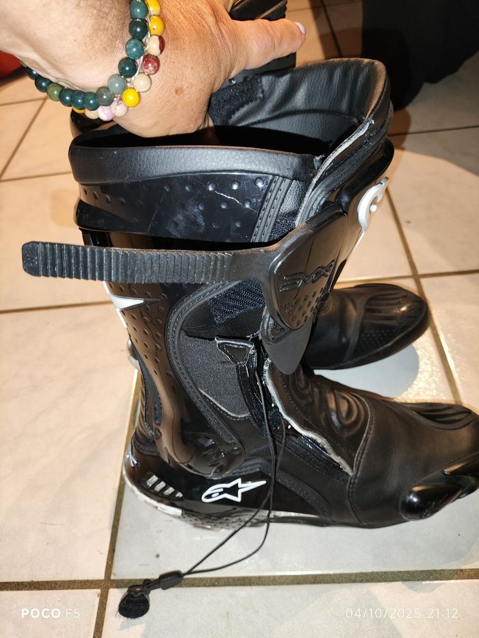 Bottes motard alpinesstar smx taille 45 - photo numéro 4