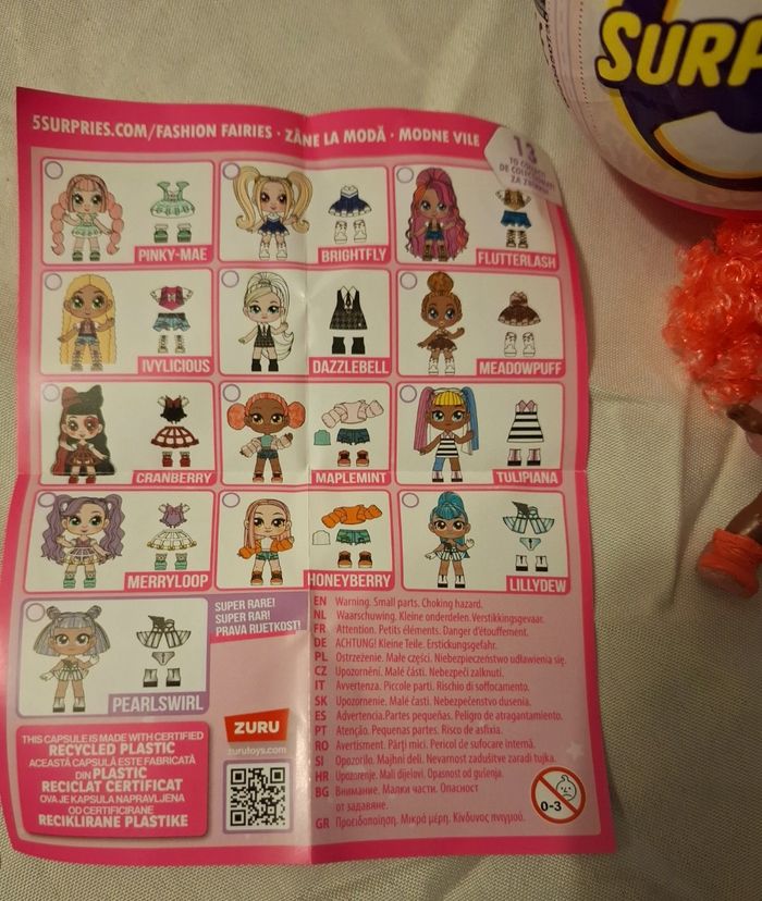 Zuru 5 surprise "fashion fairies" ×2 - photo numéro 6