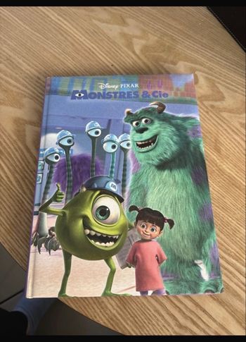 Livre Disney monstre et compagnie