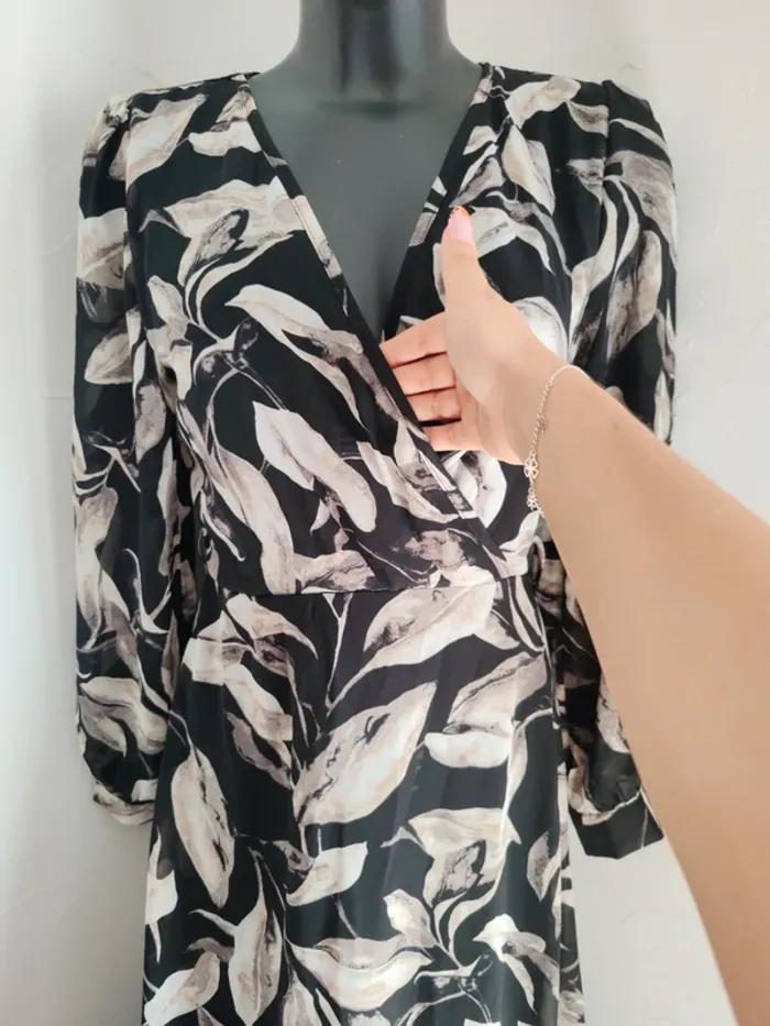 Robe maxi mi-saison taille s-m - photo numéro 3