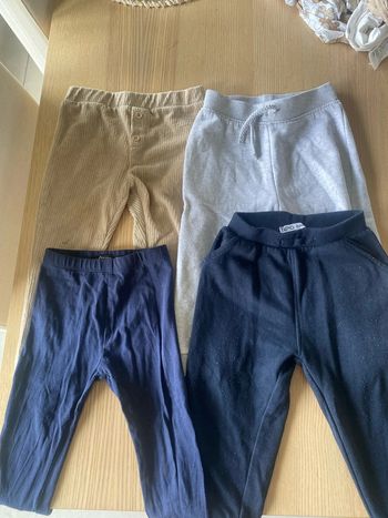 4 pantalons 18-24mois