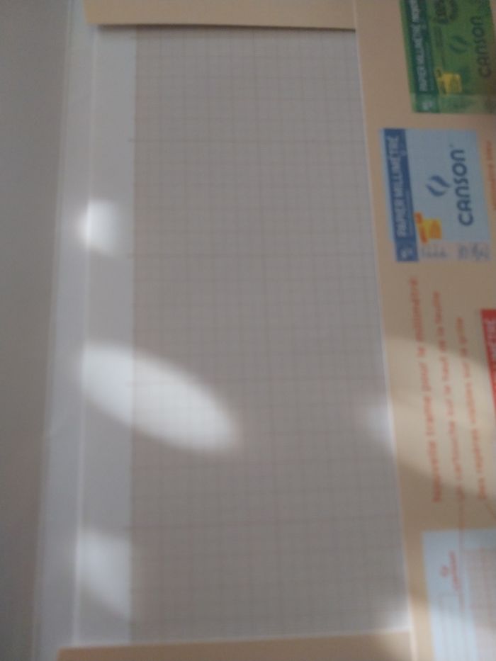 Pochette de 8 feuilles de papier millimétré A4 - photo numéro 2