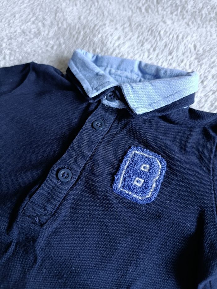 Polo manches longues 36 mois tape à l’œil – style chic et confortable - photo numéro 3